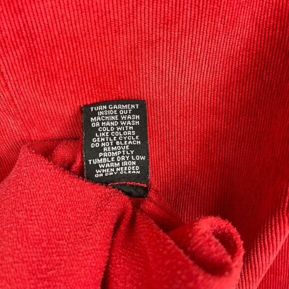 Sharagano Womens Short Sleeve Red Sheath Dress Size 6 - Picture 4 of 8